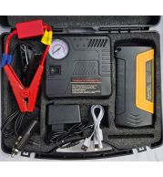 Jumper with Inflator – 1000A Peak Car Jump Starter + 150PSI Digital Air Compressor | Smart Clamps, LED Work Light, USB Ports | UAE Roadside Emergency Automotive Power & Tire Tool 